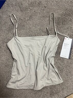 Lululemon lined cami tank top